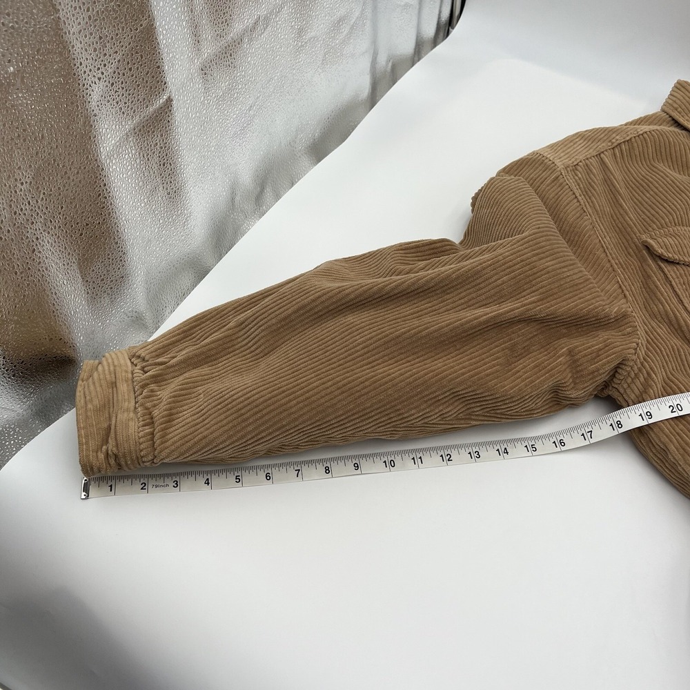 VTG 90s Men Protest Corduroy Quilted Skate Stussy Style Button Jacket Large Tall - Picture 9 of 10